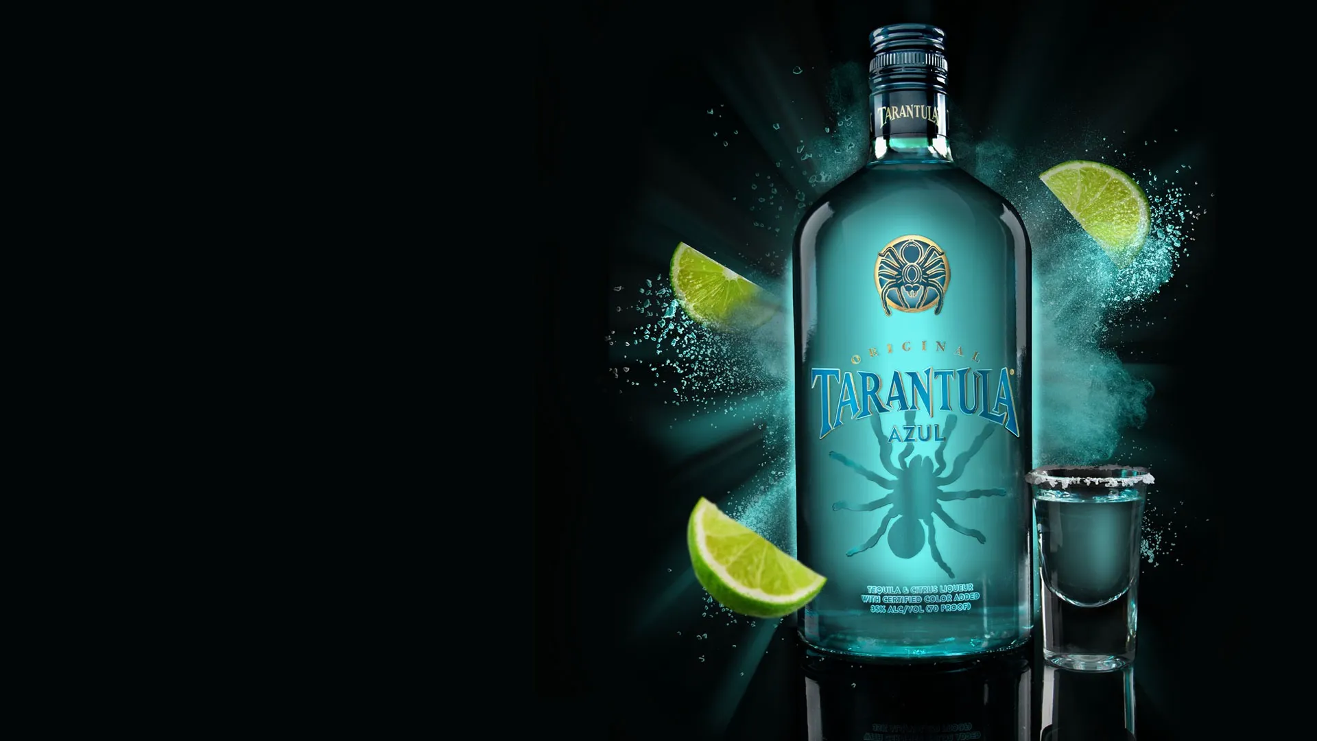 16227 tarantula tequila bottle