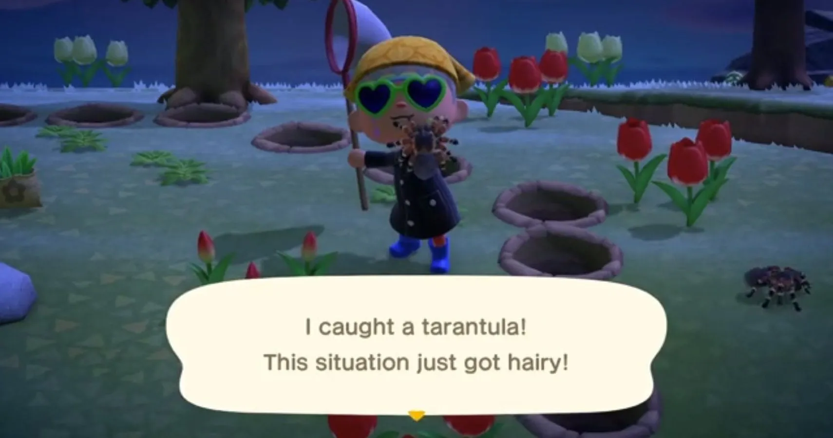 16228 animal crossing tarantula fails 3