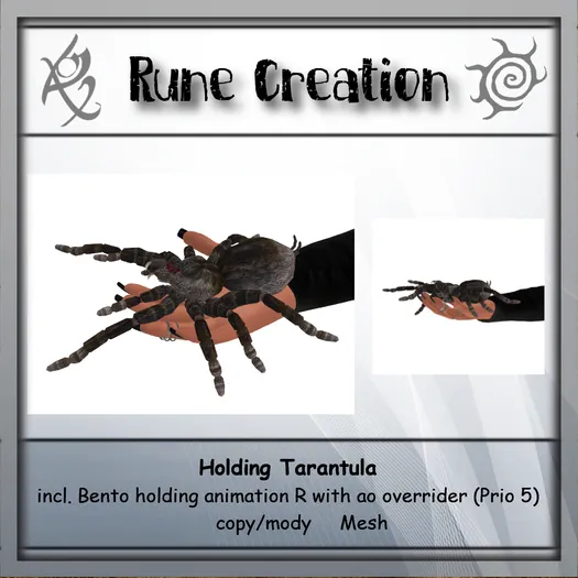 16307 tarantula holding safety