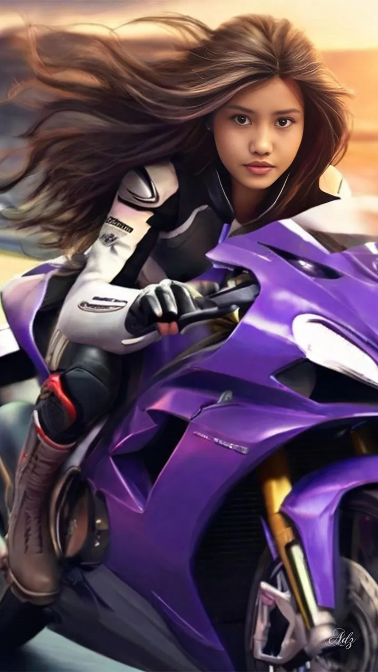 16336 tito tarantula motorcycle girl image7
