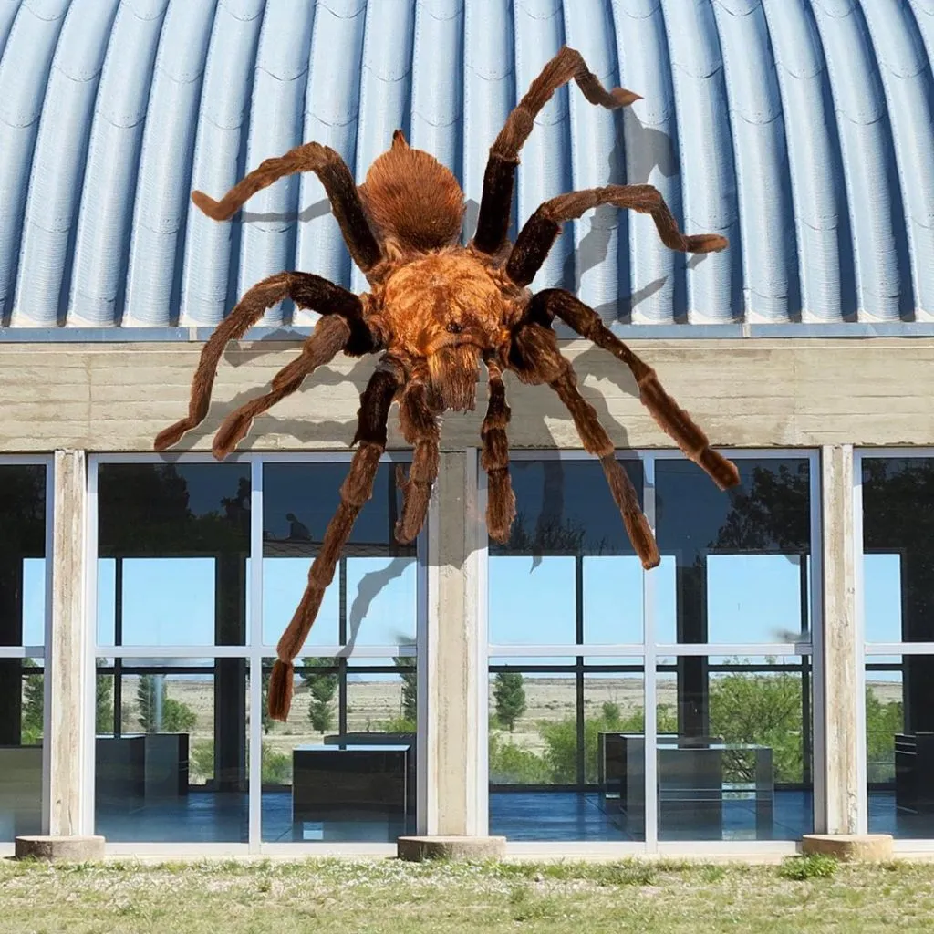 16466 texas brown tarantula feeding